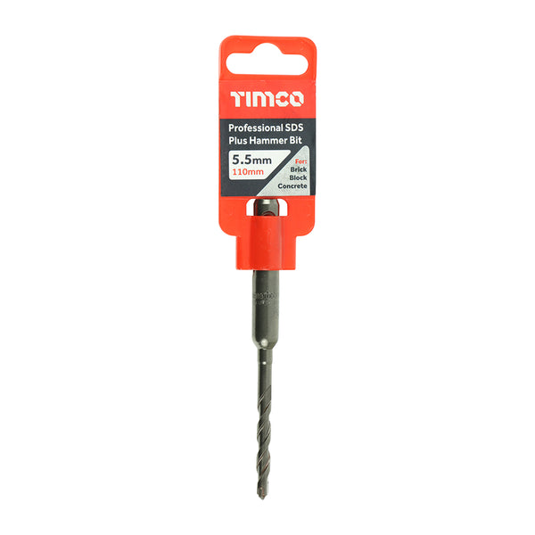 Timco Professional SDS Plus Hammer Bit 5.5 x 110