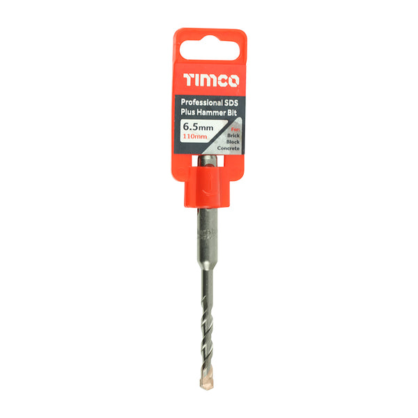 Timco Professional SDS Plus Hammer Bit 6.5 x 110