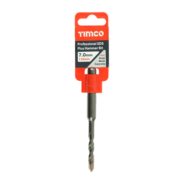 Timco Professional SDS Plus Hammer Bit 7.0 x 110