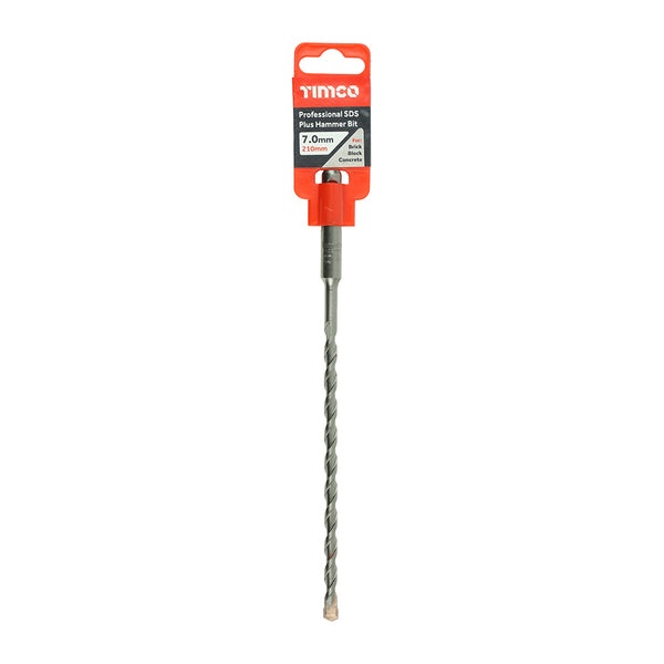 Timco Professional SDS Plus Hammer Bit 7.0 x 210