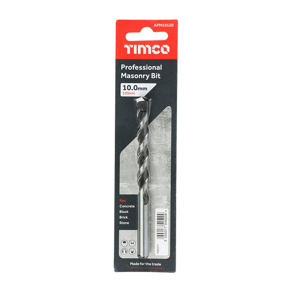 Timco Professional Masonry Bit 10.0 x 120