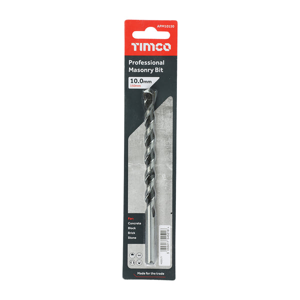 Timco Professional Masonry Bit 10.0 x 150