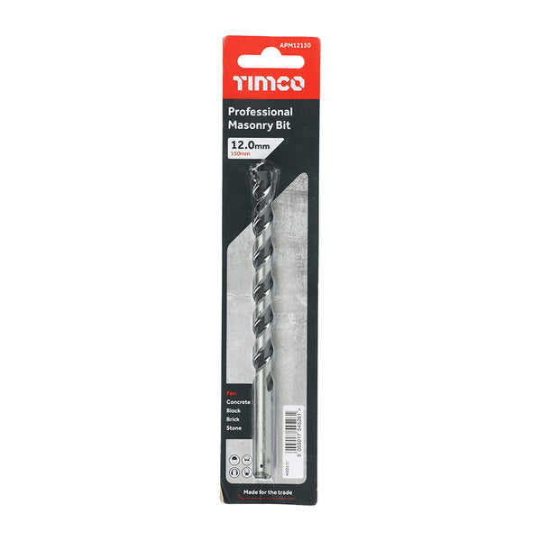 Timco Professional Masonry Bit 12.0 x 150