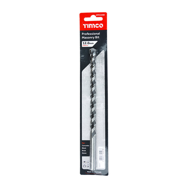 Timco Professional Masonry Bit 12.0 x 200