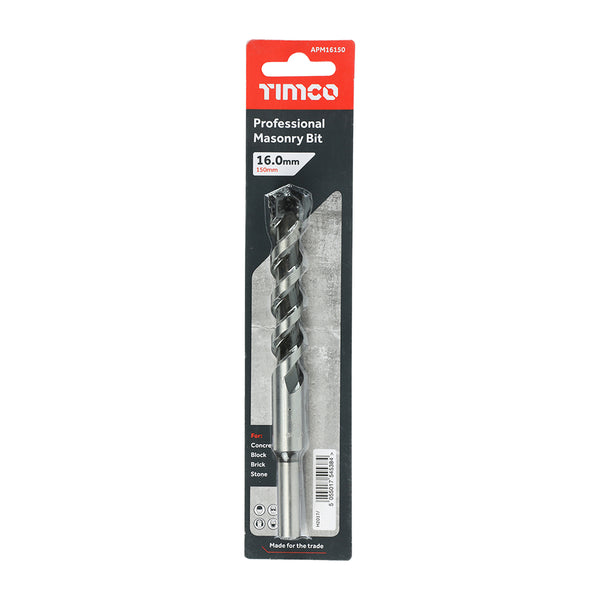 Timco Professional Masonry Bit 16.0 x 150