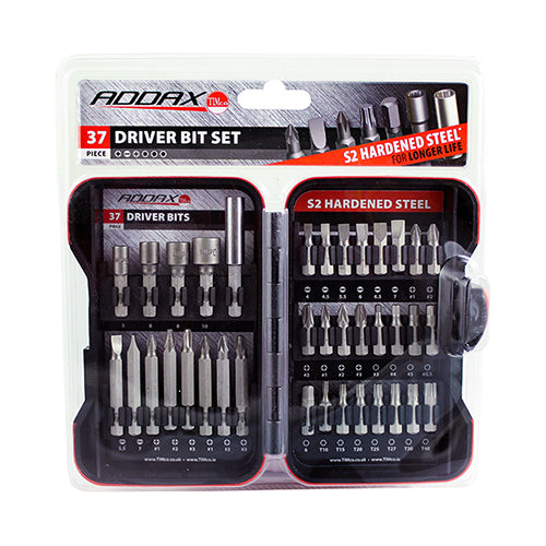 Timco Mixed S2 Driver Bit Set 37pc