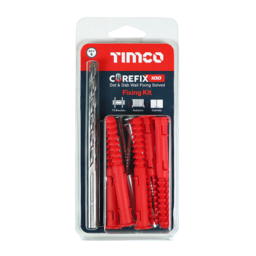 Timco Corefix 100 Radiator & Boiler Kit 5.0 x 100 - 6 Pieces