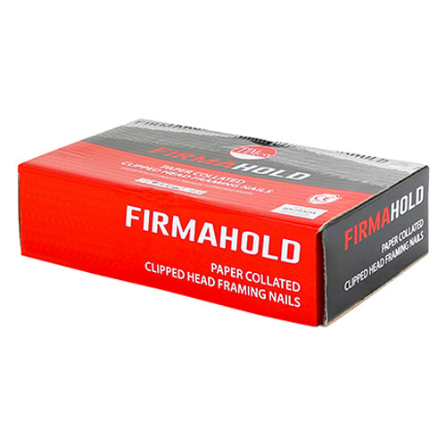 Timco FirmaHold Collated Clipped Head Nails - Retail Pack - Ring Shank - A2 Stainless Steel 2.8 x 50 - 1100 Pieces