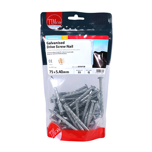 Timco Drive Screws - Galvanised 75 x 5.40