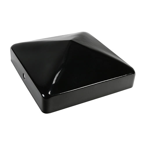 Timco Fence Post Cap - Epoxy Black 75mm