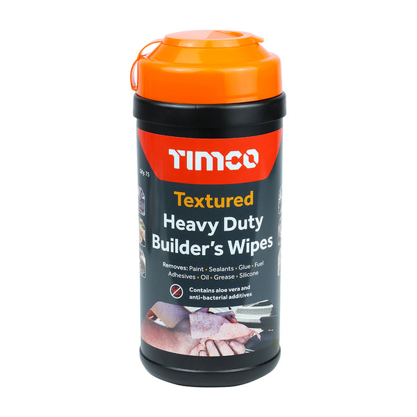 Timco Textured Heavy Duty Builders Wipes 75 Wipes - 75 Pieces