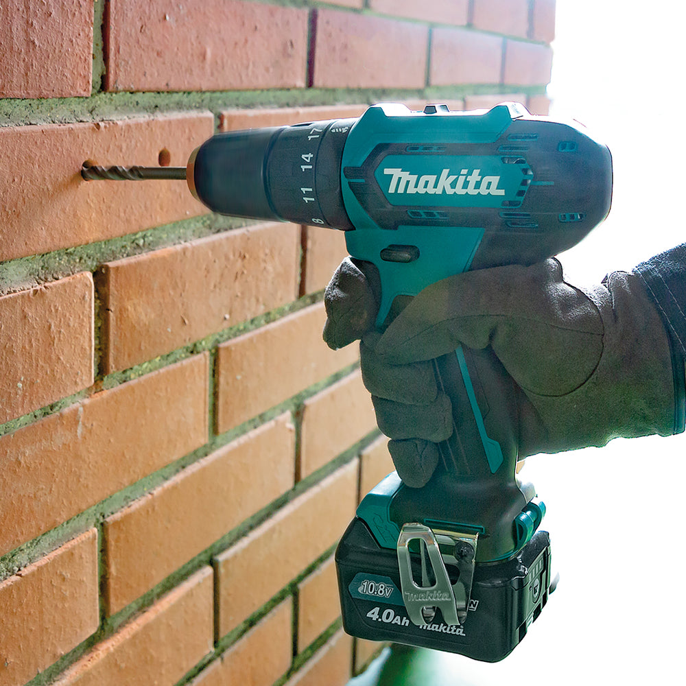 Makita Combo Kit 12V 2 X 2.0AH li-ion cxt cordless combi drill and impact driver pack, CLX228AJ