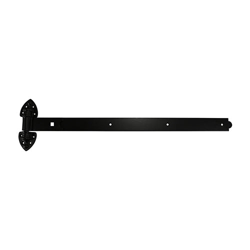 Timco Pair of Heavy Reversible Hinges - Black 1050mm