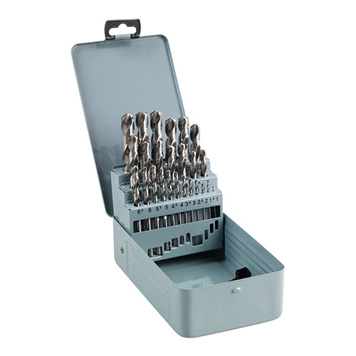 Timco Ground Jobber Drills Set - HSS 25pcs