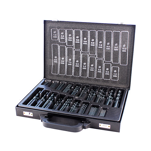 Timco Roll Forged Jobber Drills Set - HSS 170pcs