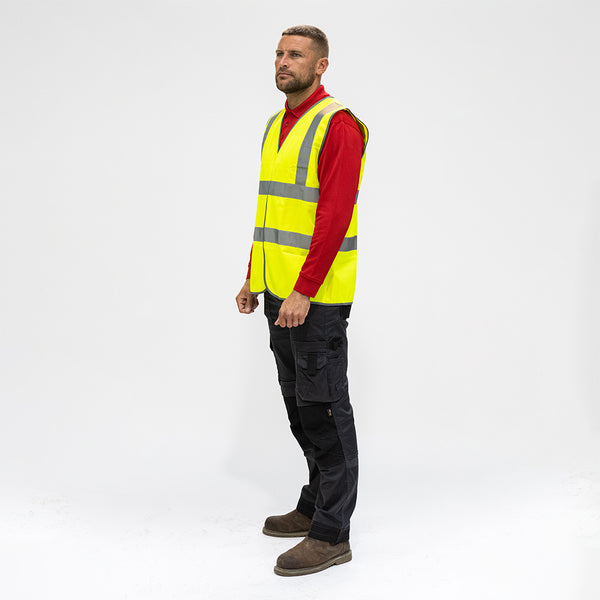 Timco Hi-Visibility Vest - Yellow XXX Large