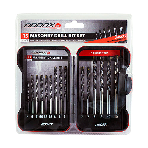 Timco Masonry Drill Bit Set 15pc