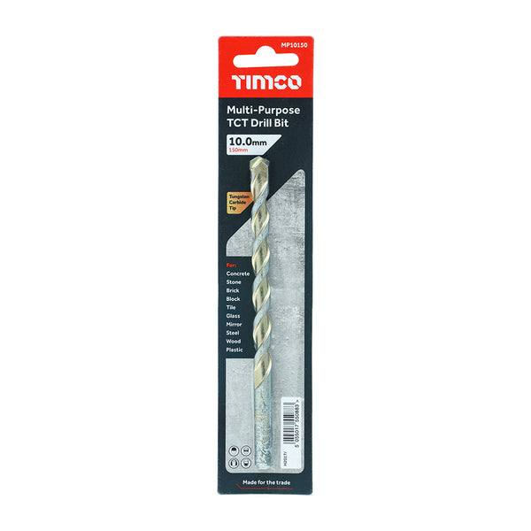 Timco TCT Multi-Purpose Drill Bit 10.0 x 150