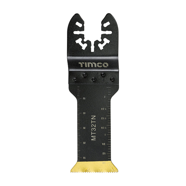 Timco Long Life Multi-Tool Blade - Straight - For Wood/Metal 32mm