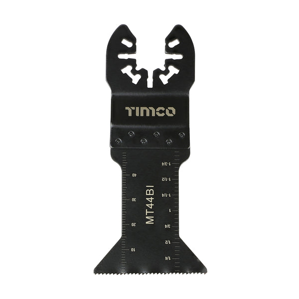 Timco Premium Multi-Tool Blades - Straight - For Wood/Metal - 5pcs 44mm - 5 Pieces