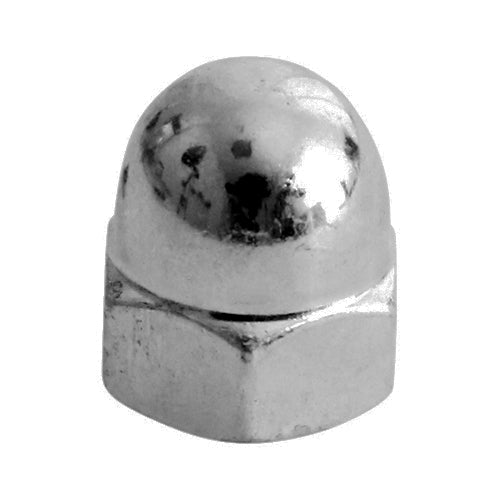 Timco Hex Dome Nuts - A2 Stainless Steel M5 - 10 Pieces