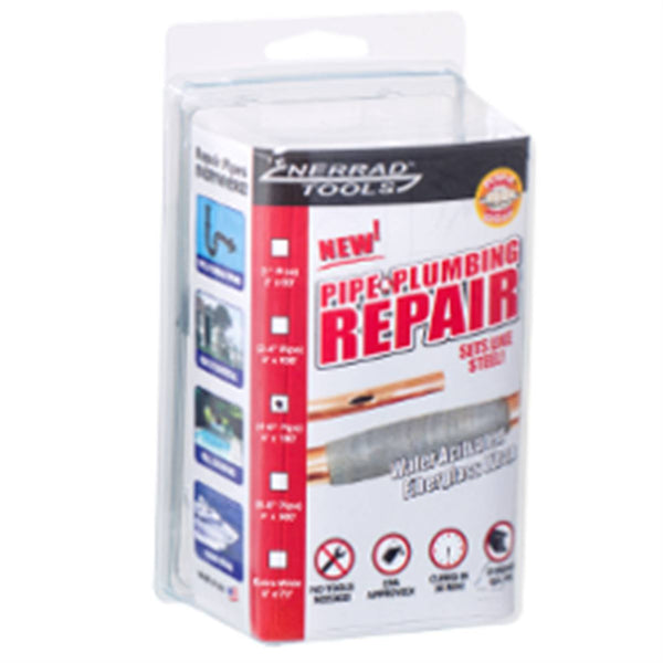 Nerrad Pow-R Wrap Repair Bandage (Wrap Size 4" X 180" For Pipes 4" - 6") NTPW4180