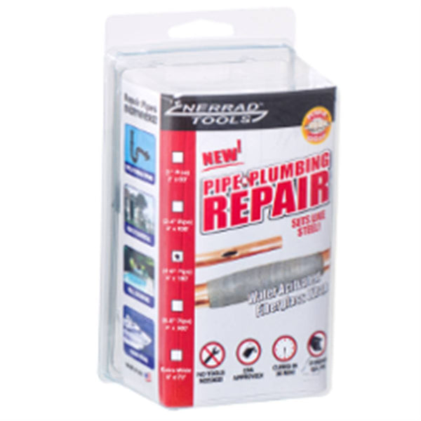 Nerrad Pow-R Wrap Repair Bandage (Wrap Size 8" X 72" - For Pipes 4" - Extra Wide NTPW872