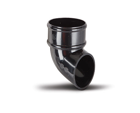 Polypipe Round 68mm Downpipe Shoe Black RW128-B