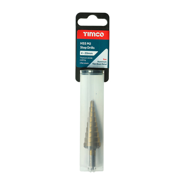 Timco Step Drill 4-20mm