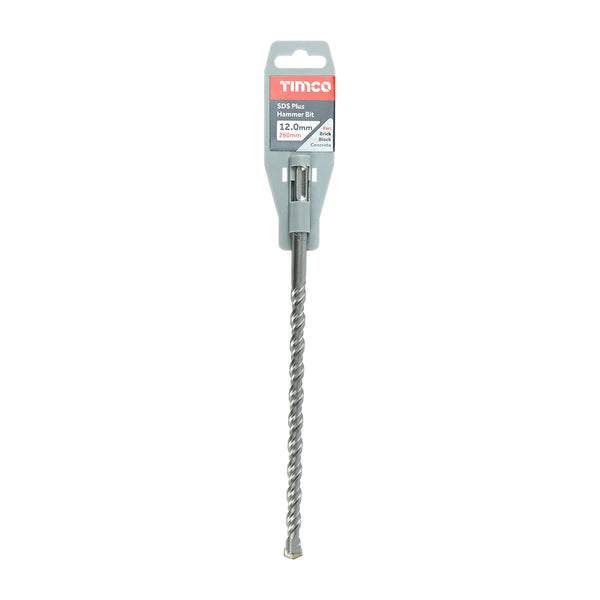 Timco SDS Plus Hammer Bit 12.0 x 260