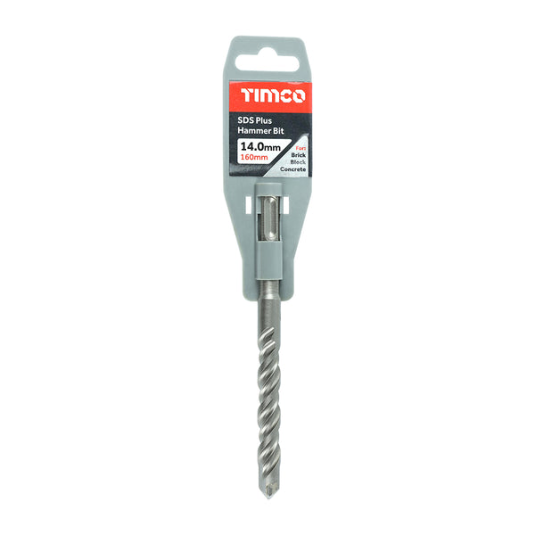 Timco SDS Plus Hammer Bit 14.0 x 160