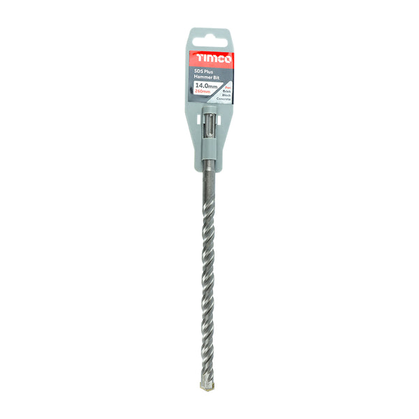 Timco SDS Plus Hammer Bit 14.0 x 260