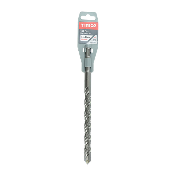 Timco SDS Plus Hammer Bit 18.0 x 260