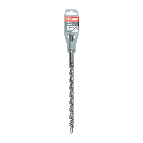 Timco SDS Plus Hammer Bit 18.0 x 310