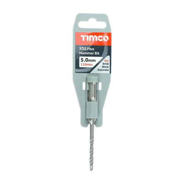 Timco SDS Plus Hammer Bit 5.0 x 110