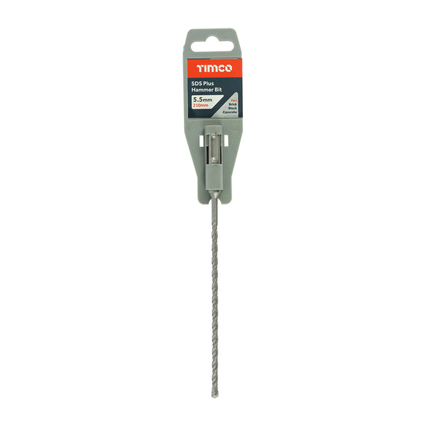 Timco SDS Plus Hammer Bit 5.5 x 210