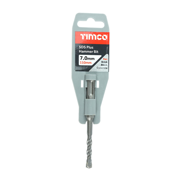 Timco SDS Plus Hammer Bit 7.0 x 110