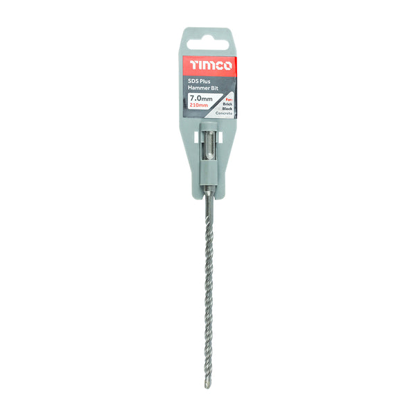 Timco SDS Plus Hammer Bit 7.0 x 210