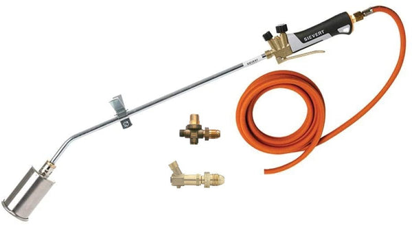 Sievert Turbo Kit 114kW 10 metre hose, hose failure valve and regulator, Pro 88 propane/butane torch