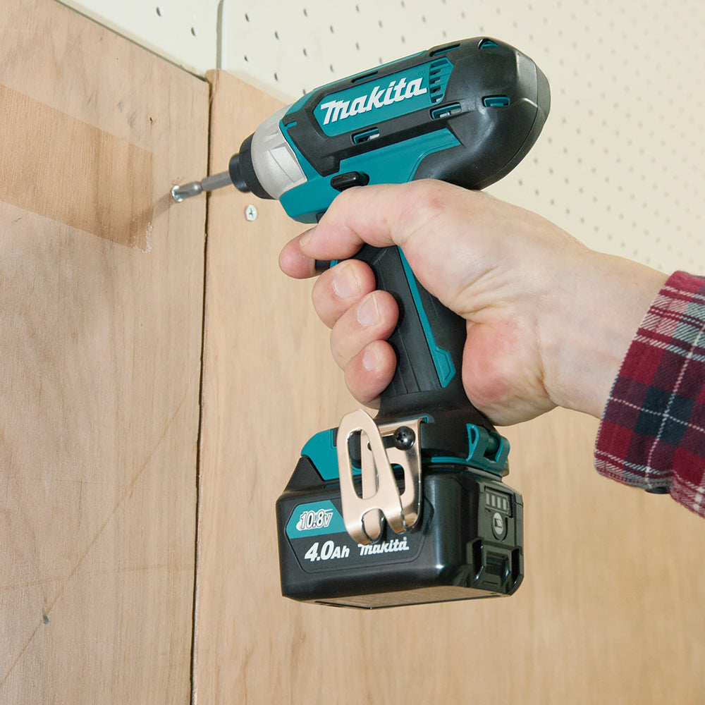 Makita Combo Kit 12V 2 X 2.0AH li-ion cxt cordless combi drill and impact driver pack, CLX228AJ