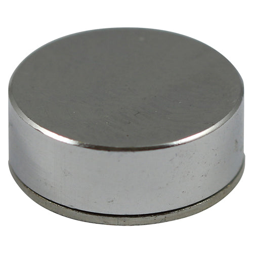 Timco Threaded Screw Caps - Solid Brass - Polished Chrome 14mm - 40 Pieces