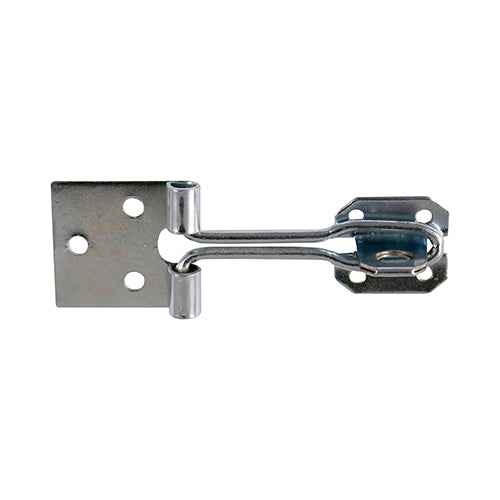 Timco Wire Pattern Hasp & Staple - Zinc 3"