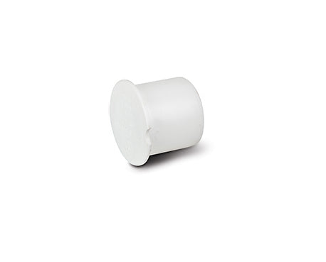 Polypipe Waste Push Fit 40mm Socket Plug White WF39