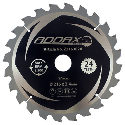 Timco 0° Mitre Saw Blade 216 x 30 x 24T