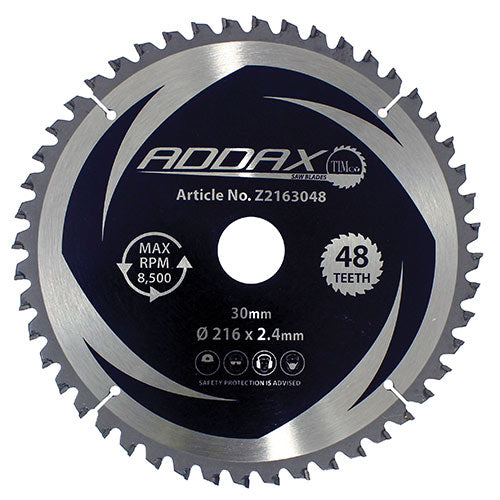 Timco 0° Mitre Saw Blade 216 x 30 x 48T