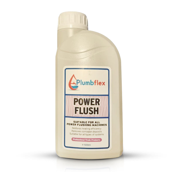 Plumbflex Power Flush Cleaner Central Heating Chemical - 500ml Bottle 820445