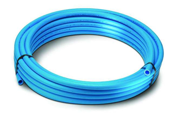 Polypipe Blue MDPE Coil 63mm X 50m 12 Bar