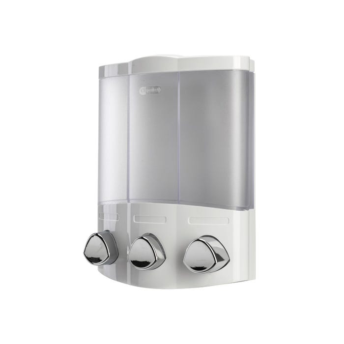 Croydex Euro Soap Dispenser Trio White PA660722
