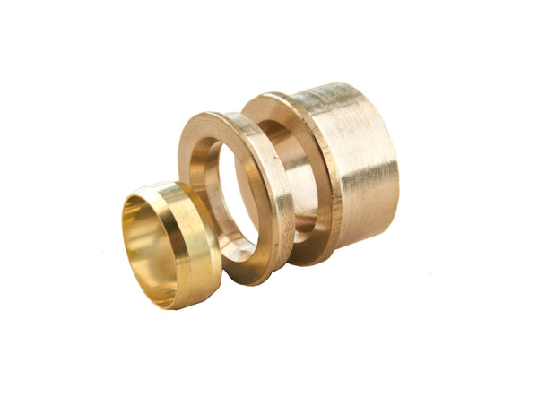 Oracstar Reducing Set 22mm x 15mm Brass PF68