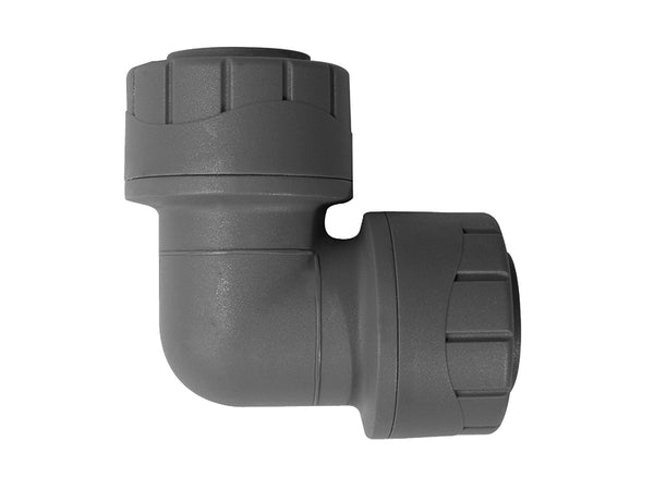 PolyPlumb Elbow 22mm Grey PPM122